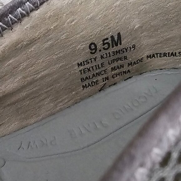 🔥J-41 Women's Misty Adventure Flat Grey/Pistachio Mary Jane Mesh Athletic Shoe - Picture 7 of 10